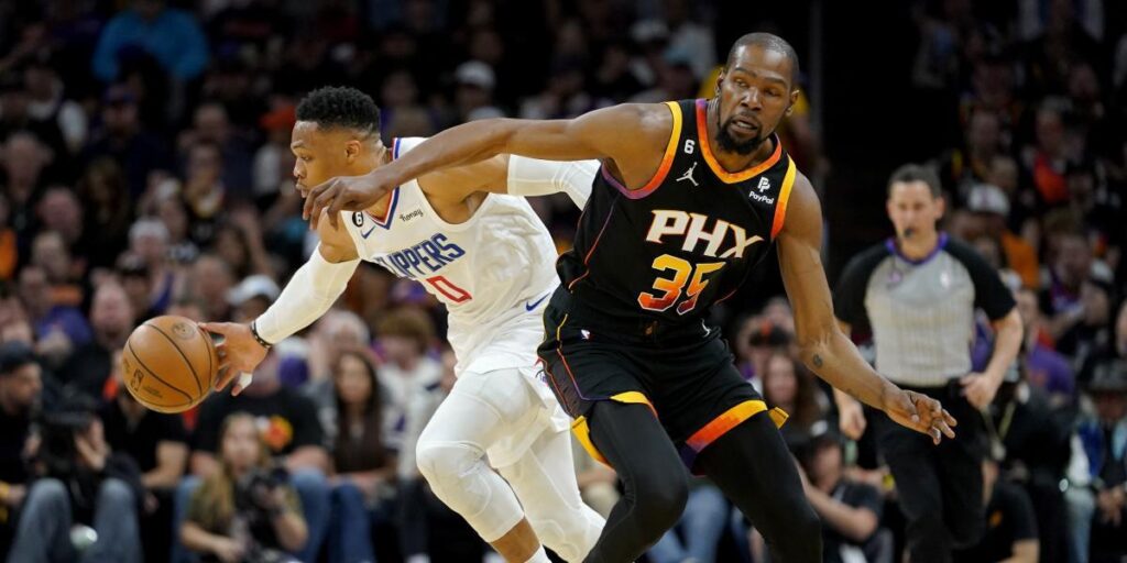 Los Suns encarrilan la serie ante los Clippers en un espectacular Durant vs Westbrook