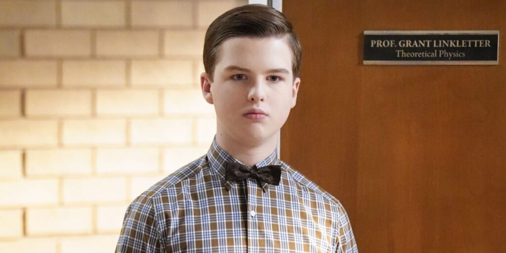 Iain Armitage as Sheldon In Young Sheldon