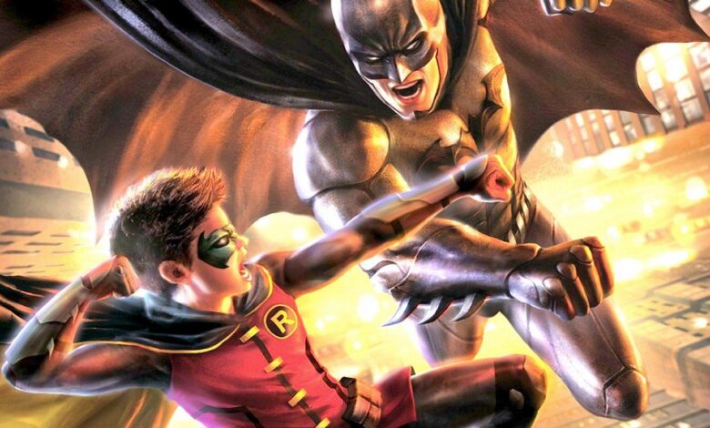 Batman vs Robin Damian Wayne DC