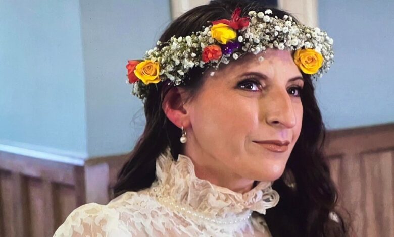 90 Day Fiancé star Kris Foster on her wedding day