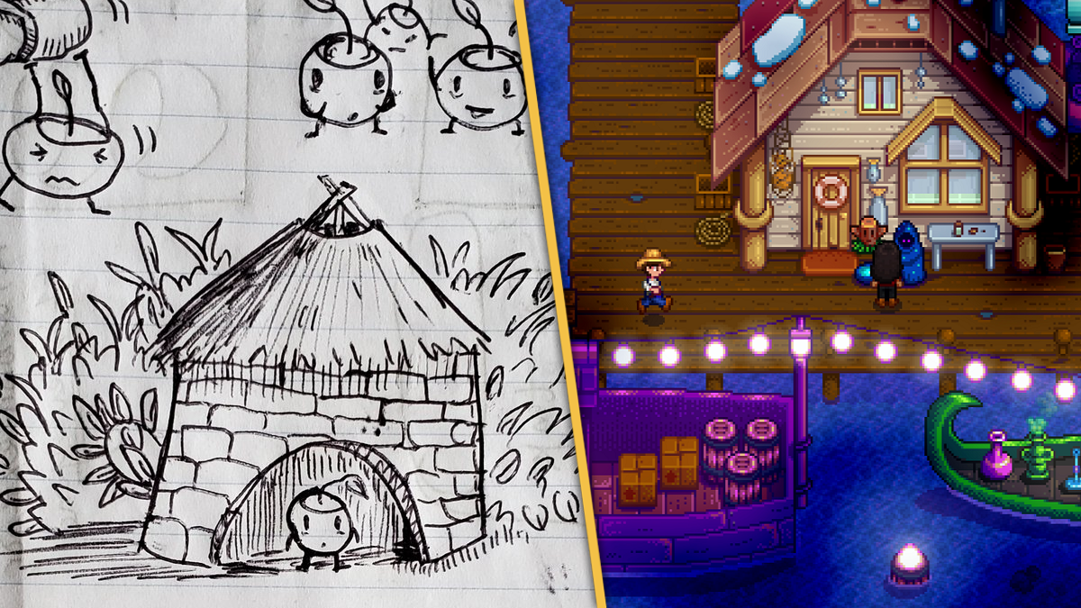 Los jugadores de Stardew Valley no se cansan del arte conceptual recientemente revelado