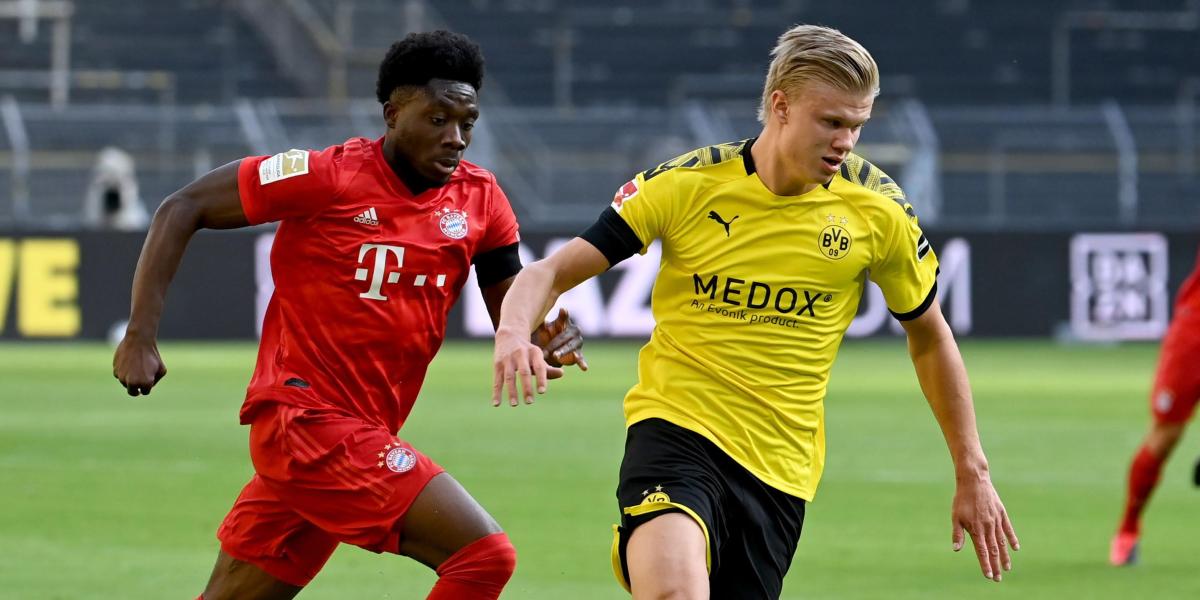 Los malos recuerdos de Haaland contra el Bayern