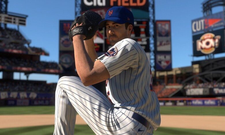 New York Mets player Tylor Megill in MLB The Show 23