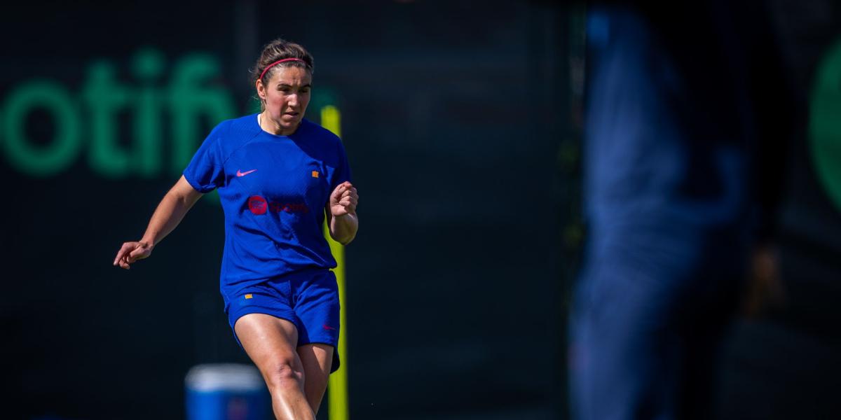 Mariona vuelve a entrenarse con el Barça y apunta al Chelsea