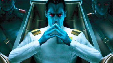 Grand Admiral Thrawn in Star Wars.