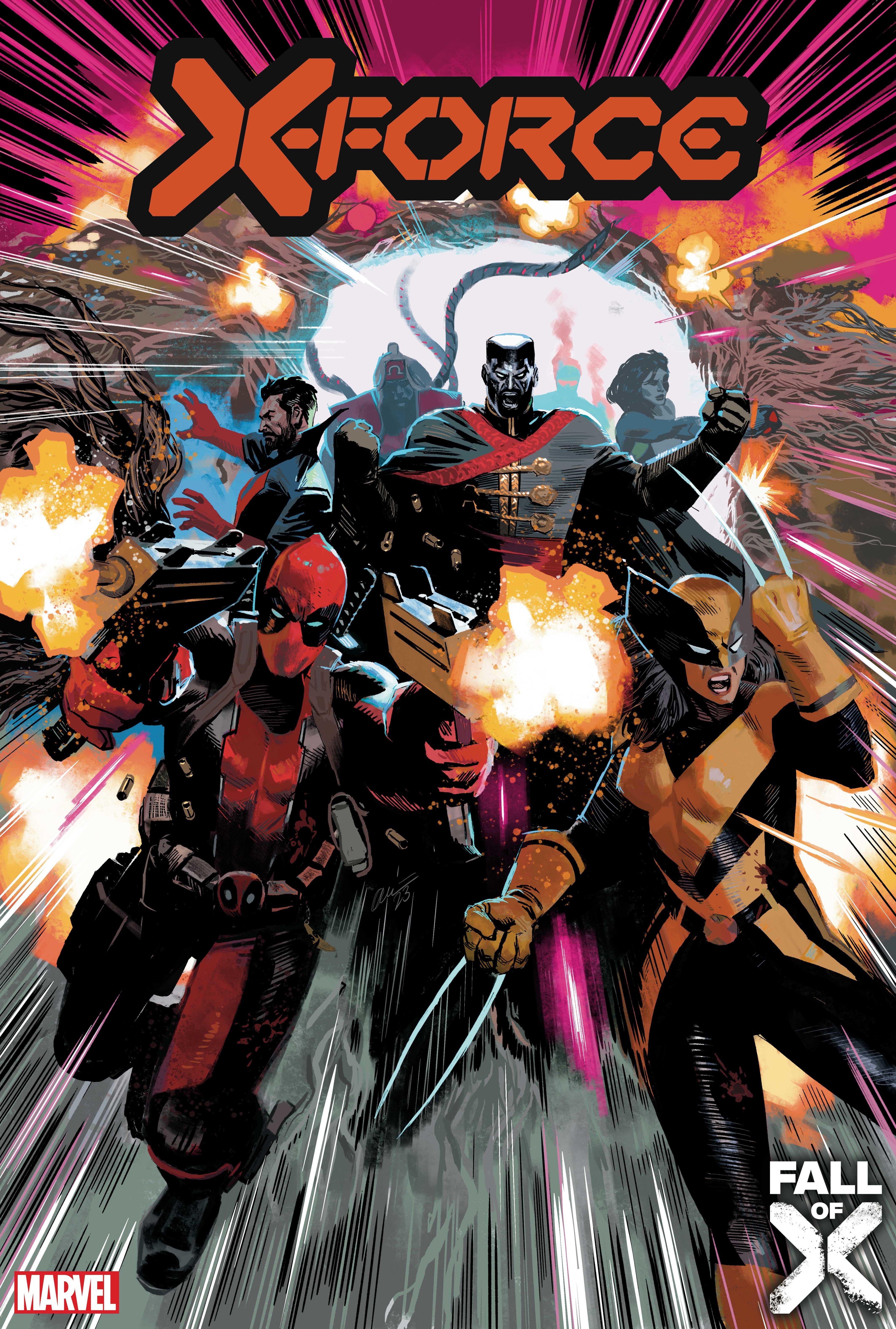Portadas de cómics de X-Force 2019 Portadas de cómics de X-Force 2019