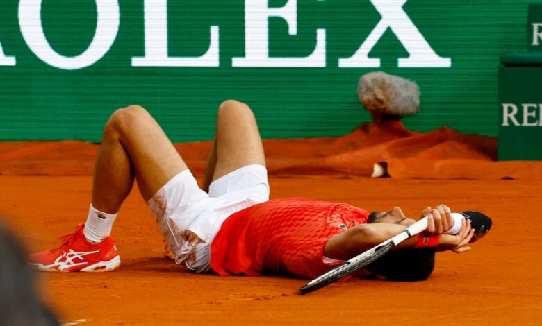 Masters de Montecarlo: Djokovic cae eliminado a manos de Musetti