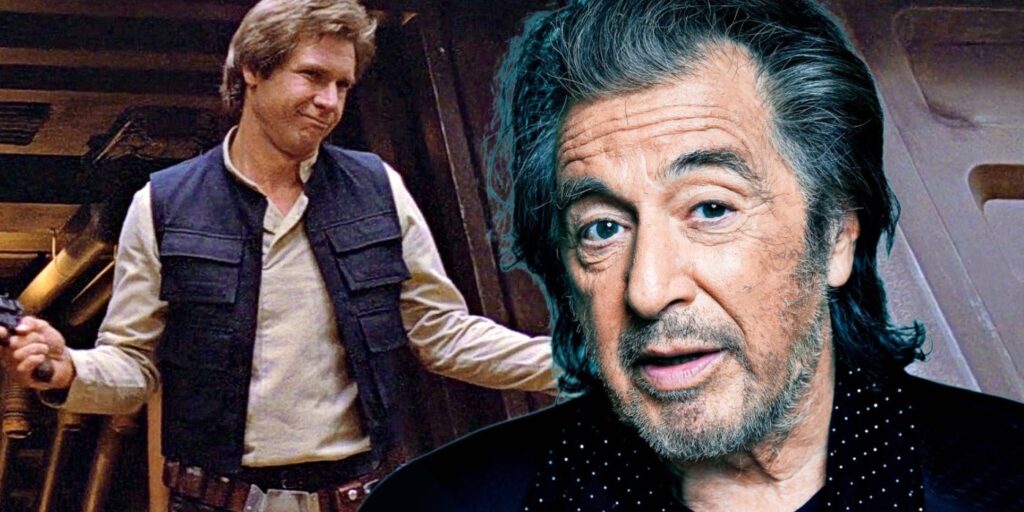 Al Pacino as Han Solo in Star Wars