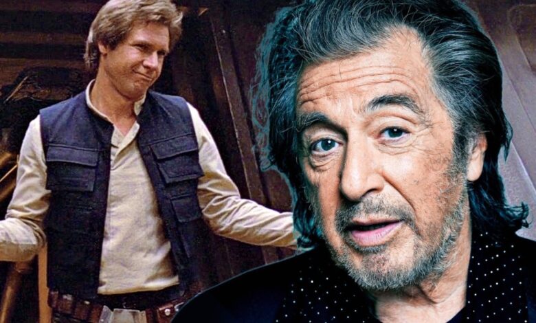 Al Pacino as Han Solo in Star Wars