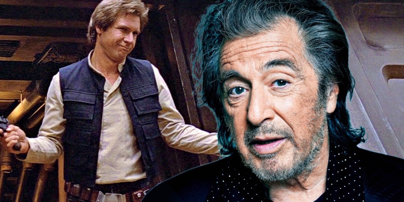 Al Pacino as Han Solo in Star Wars