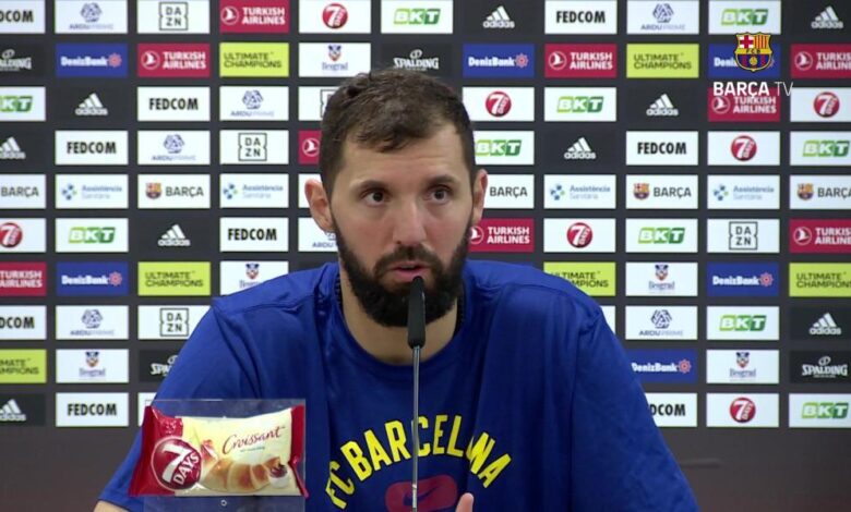 Mirotic: "Hay hambre, hay ganas y hay que ganar el primer partido"