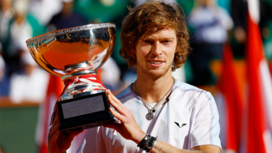 Montecarlo: Rublev remonta para conquistar el primer Masters 1.000 de su carrera
