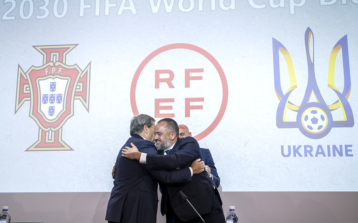 Mundial 2030: Ucrania se mantiene en candidatura con Portugal, España y Marruecos