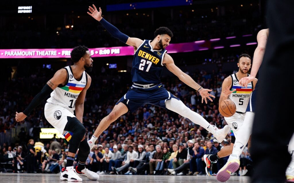 NBA Playoffs: Jamal Murray da a los Nuggets doble ventaja sobre los Wolves