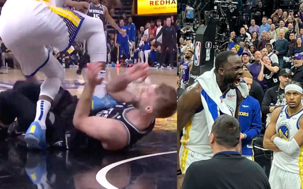 NBA Playoffs: Suspenden a Draymond Green por pisar en el pecho a Sabonis