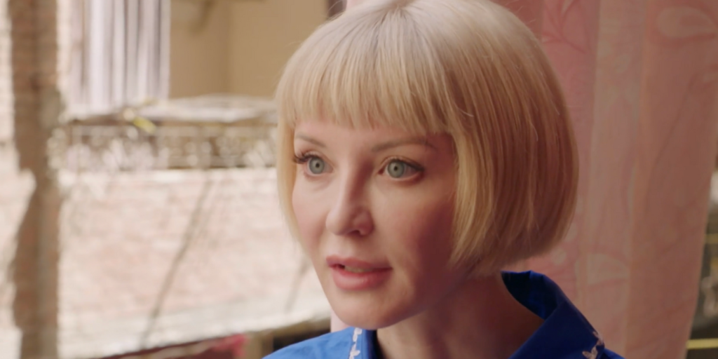 Nicole Sherbiny on 90 Day Fiance: The Other Way season 4 in Egypt outside