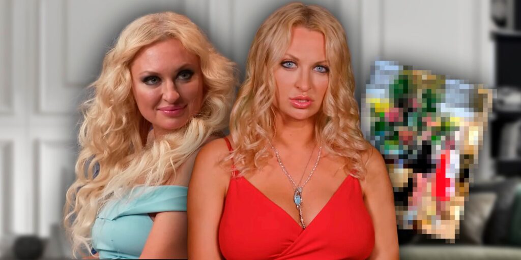 90 Day Fiancé's Natalie Mordovtseva with pixelated photo