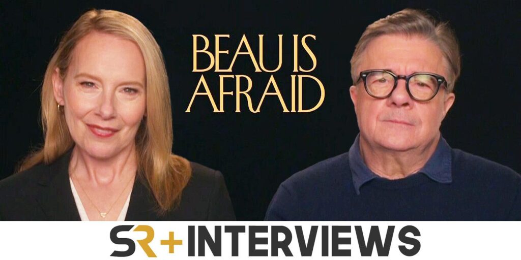 beau is afraid amy ryan nathan lane interview