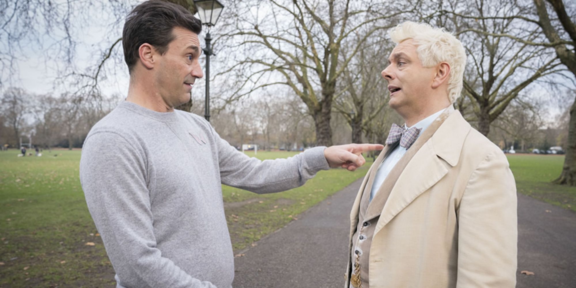 Neil Gaiman adelanta el rodaje de la temporada 2 de Intense Good Omens de Jon Hamm