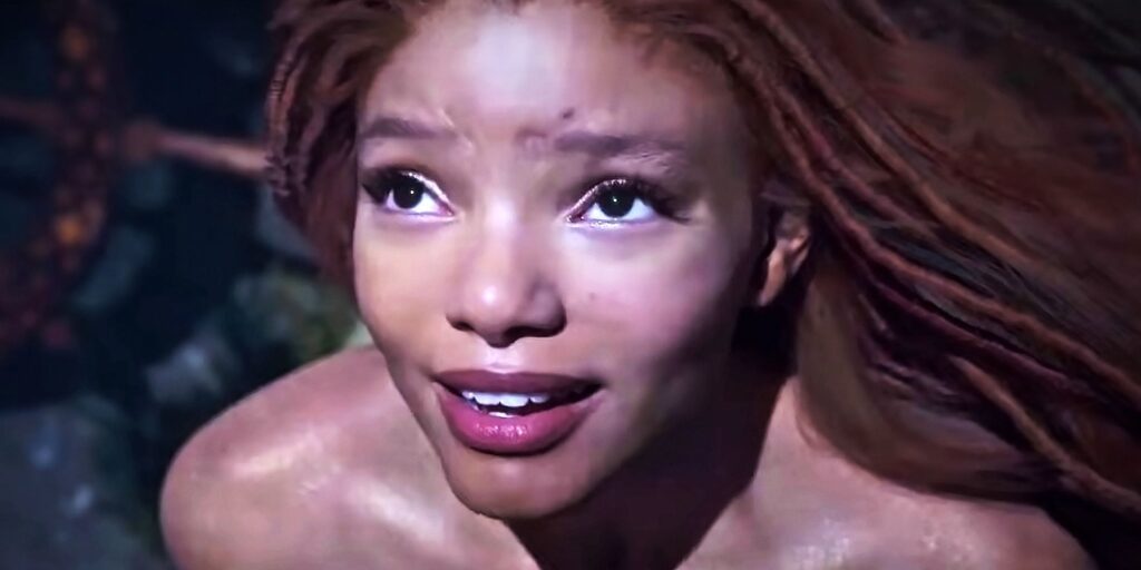 Halle Bailey as Ariel in The Little Mermaid