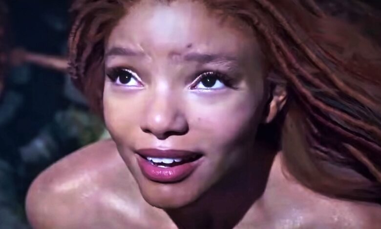 Halle Bailey as Ariel in The Little Mermaid