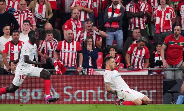 Ocampos: "Creo que fue penalti, me arrastró la pierna"
