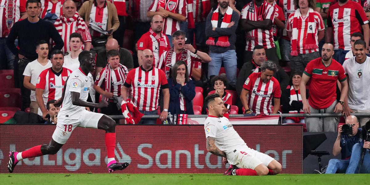 Ocampos: "Creo que fue penalti, me arrastró la pierna"