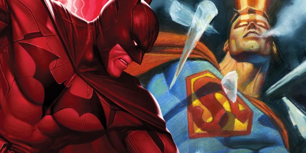 Superman and Batman Fight DC Comics