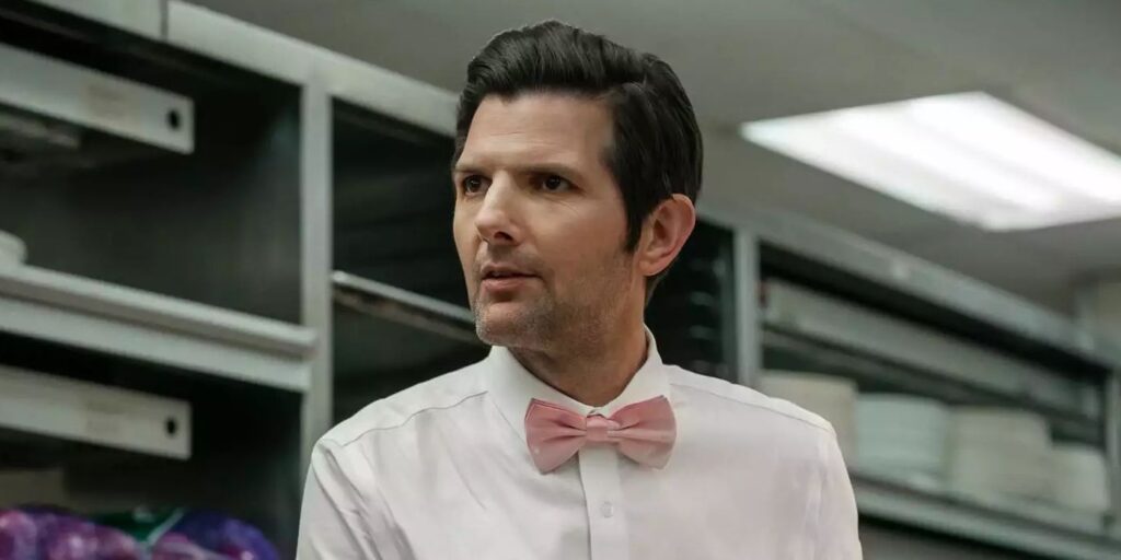 Adam Scott as Henry Pollard in Party Down Season 3