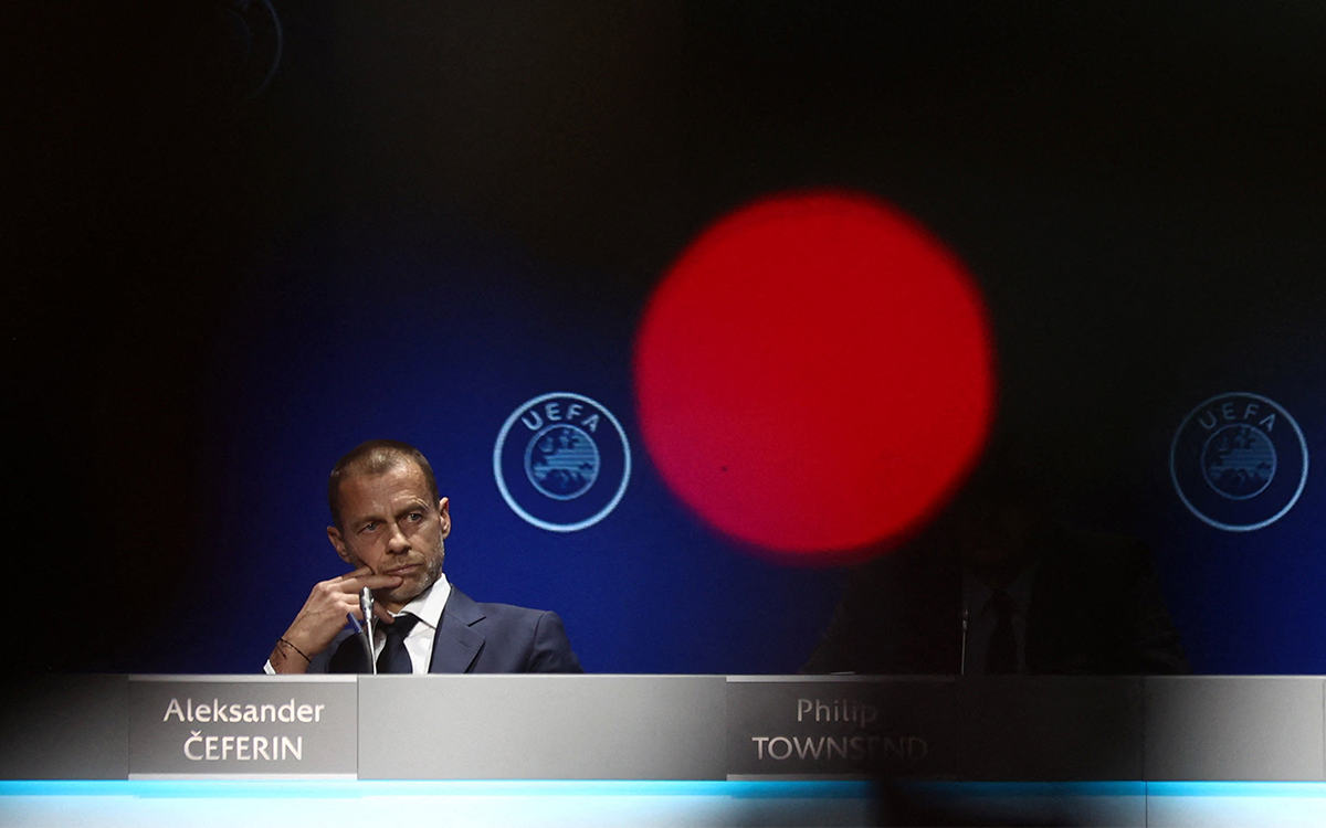 Para Real Madrid, Barça y Juventus “es el dinero por encima de los títulos”, presidente de UEFA