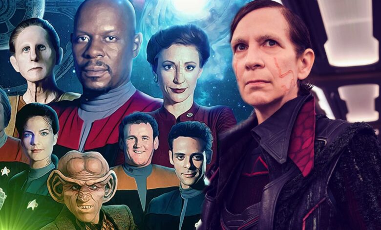 Star Trek: DS9 cast, and Captain Vadic in Star Trek: Picard season 3