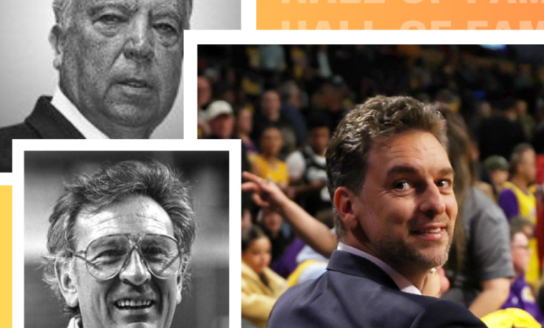 Pau Gasol tiñe de color la leyenda española en el Salón de la Fama