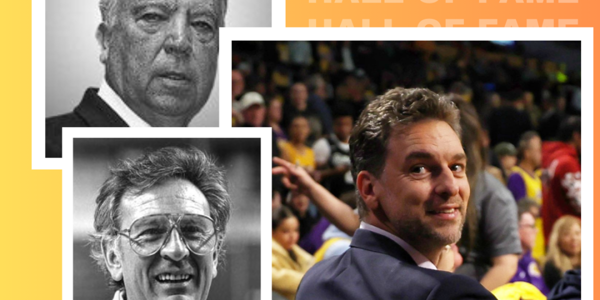 Pau Gasol tiñe de color la leyenda española en el Salón de la Fama