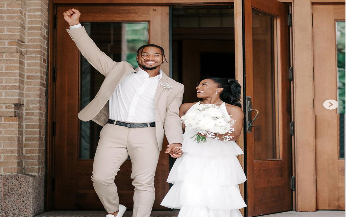 Pega Simone Biles un salto de alto grado de dificultad al altar | Post