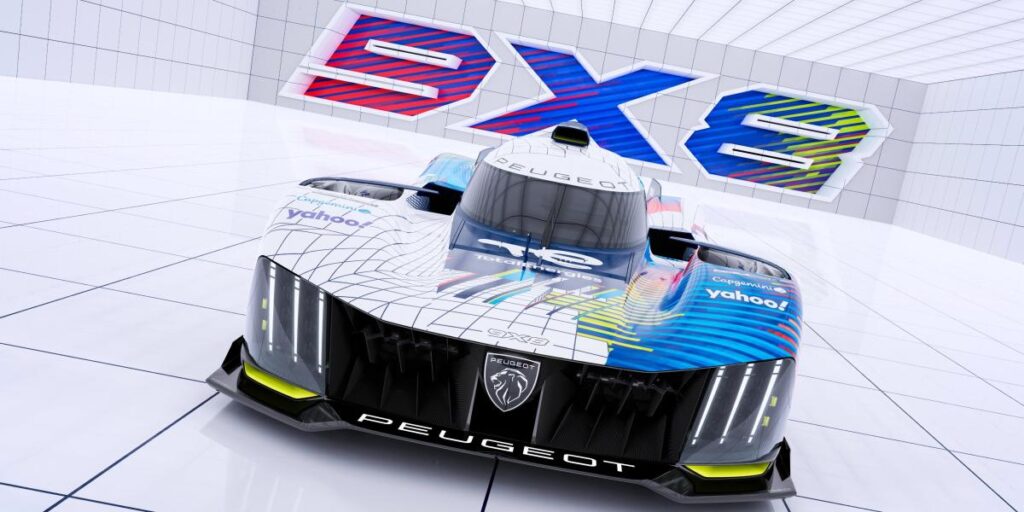 Peugeot revela su decoración especial para las 24 Horas de Le Mans