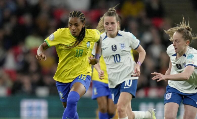 Pia Sundhage da las gracias al Barça por Geyse Ferreira