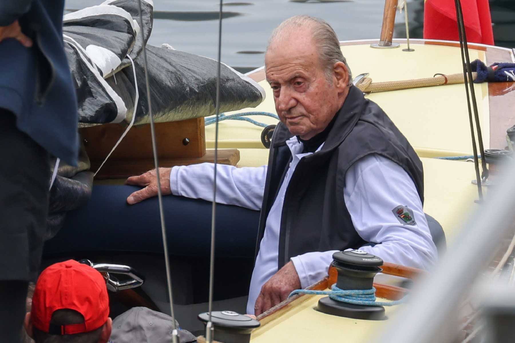 El Rey emérito Juan Carlos I en Sanxenxo / Gtres