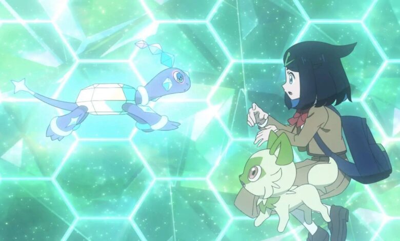 Liko, Sprigatito, and the new Pokemon