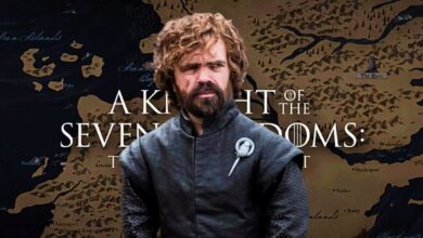 Tyrion looking skeptical about the new Game of Thrones prequel title