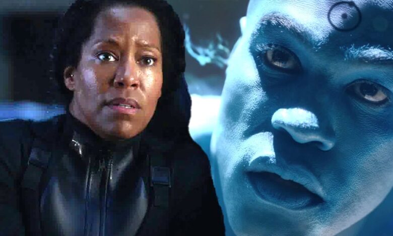 Regina King and Yahya Abdul-Mateen II in Watchmen