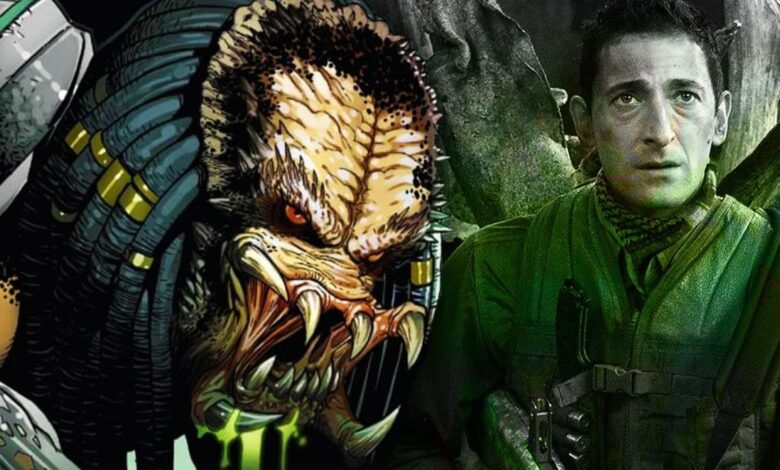 Predator comic and the movie Predators.