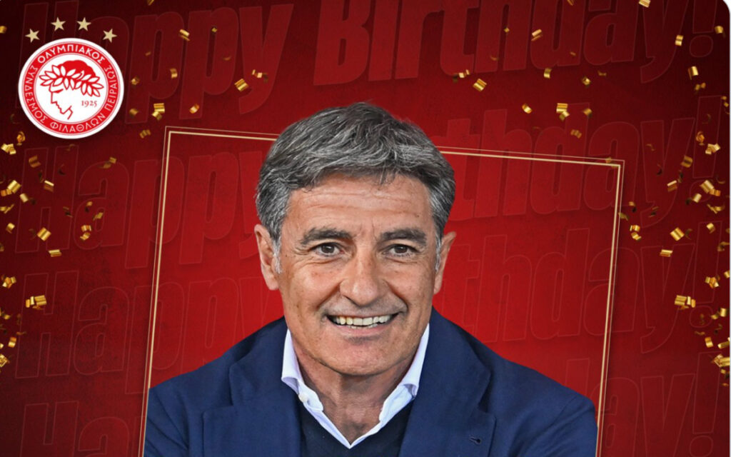 Presenta Míchel su dimisión como técnico del Olympiacos de Grecia | Tuit