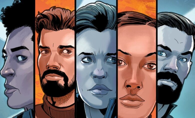 Cover C feature for The Expanse Dragon Tooth