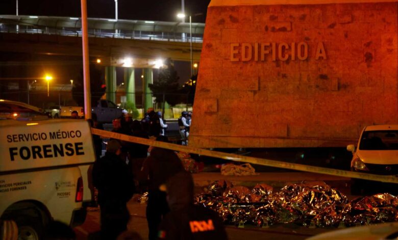 Procesan a cinco por incendio en estación migratoria de Ciudad Juárez