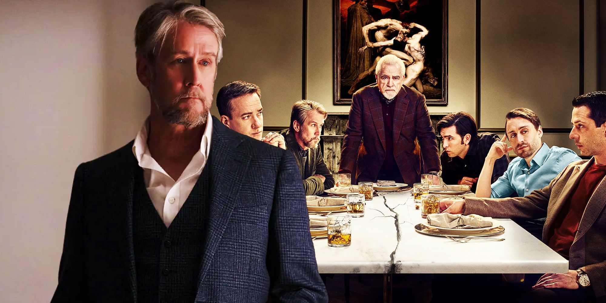 Connor Roy and the Succession dinner table