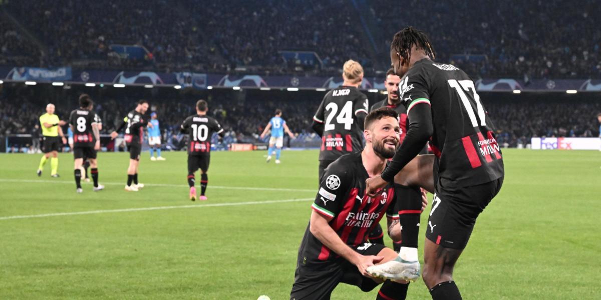 Rafael Leao deja claras sus intenciones de futuro tras su exhibición en Nápoles