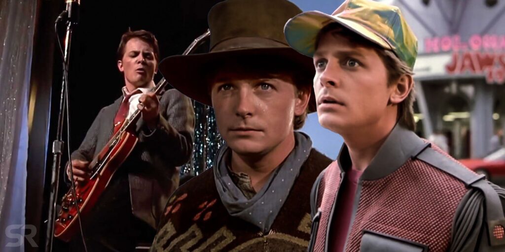 Michael J fox Back to the future