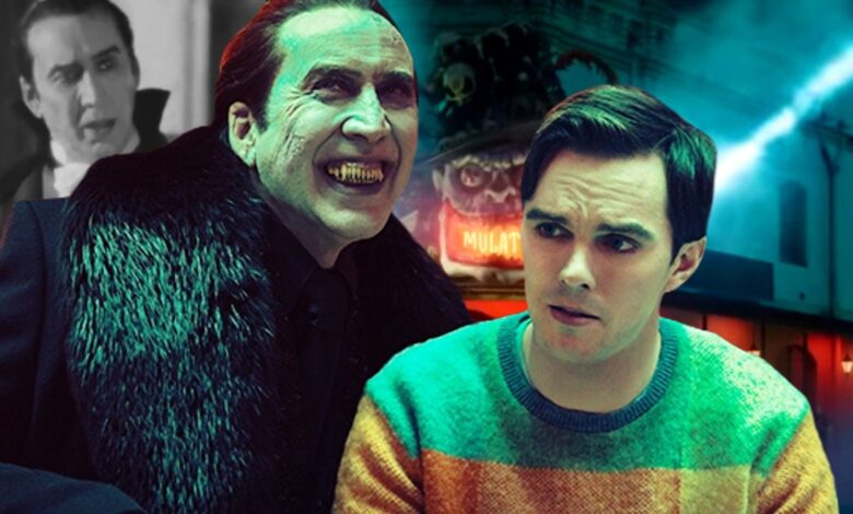 Nicolas Cage an Nicholas Hoult in Renfield