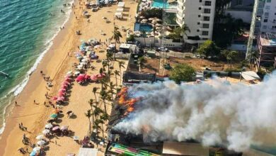 Reportan incendio en El Rollo Acapulco | Video