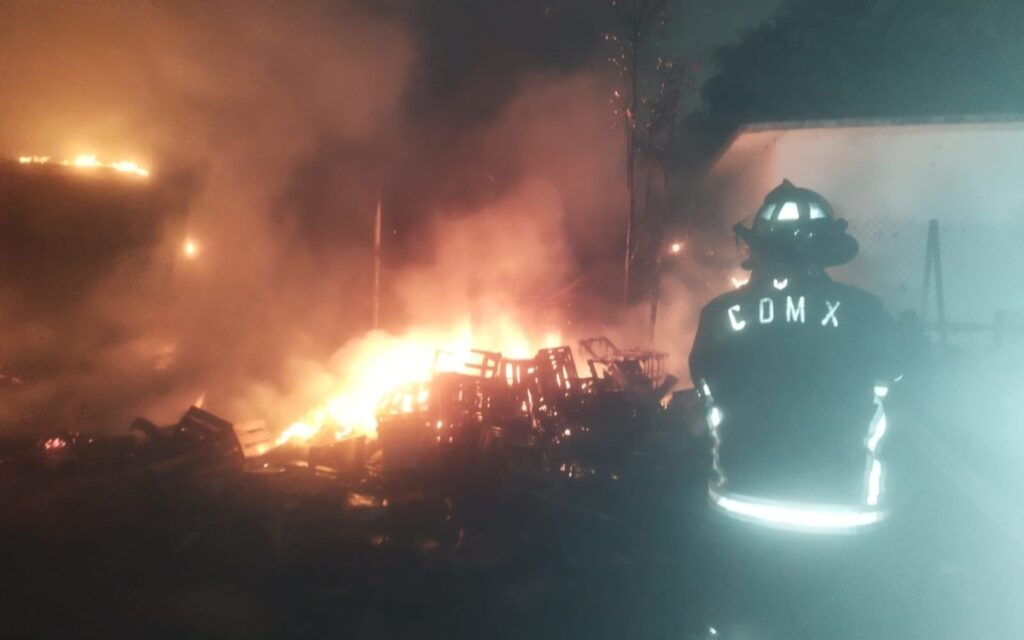 Reportan otro incendio en la Central de Abasto